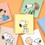 Sổ tay A6 chú chó Snoopy,sổ tay Hàn Quốc kẻ ngang 200 trang dành cho giới trẻ có lớp mika ở ngoài chống nước