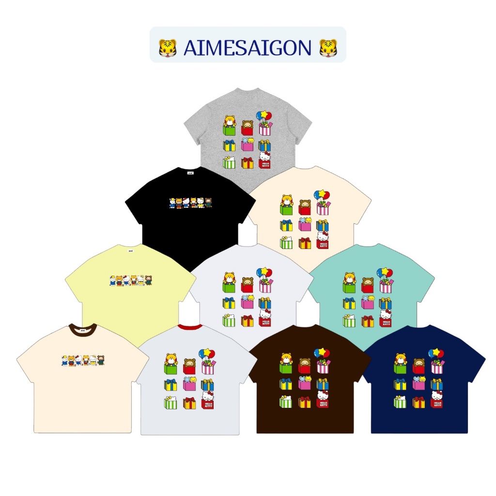[A15+A16+A17] Aimesaigon Áo Thun Boxy Local Brand Form Rộng Tay Ngắn Cotton 250gsm "PUPPY" Nam Nữ Unisex Mùa Hè | BigBuy360 - bigbuy360.vn