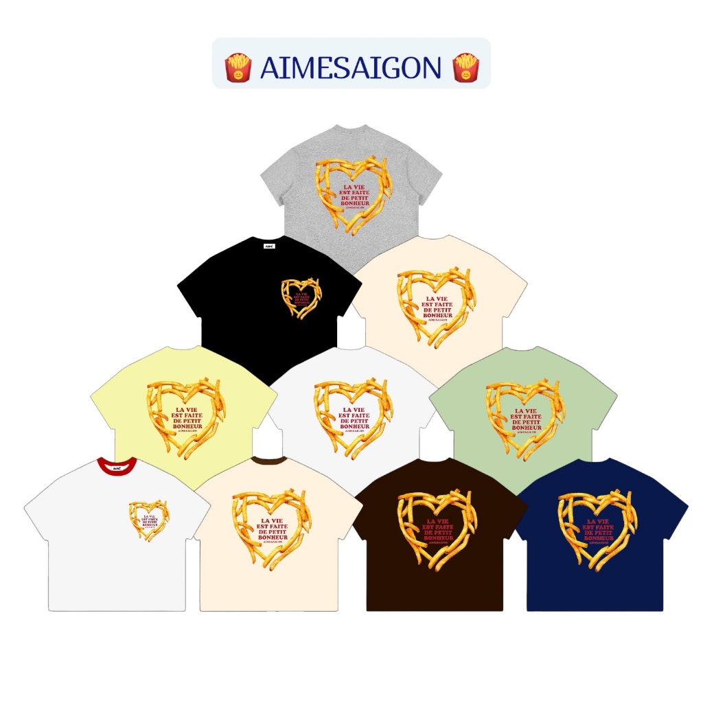 [A15+A16+A17] Aimesaigon Áo Thun Boxy Local Brand Form Rộng Tay Ngắn Cotton 250gsm "PUPPY" Nam Nữ Unisex Mùa Hè | BigBuy360 - bigbuy360.vn