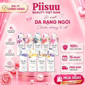 Sữa tắm Olay Nhập Khẩu Mỹ dưỡng trắng cấp ẩm cho làn da nhiều mùi hương 650ml
