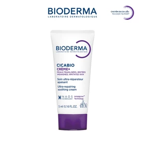 Kem dưỡng phục hồi da tổn thương Bioderma Cicabio Crème+ - 5ml