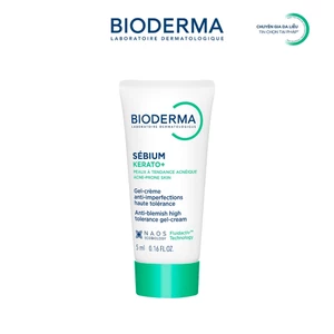 Kem dưỡng hỗ trợ giảm mụn chuyên sâu cho da mụn nhẹ đến trung bình Bioderma Sébium Kerato+ 5ml