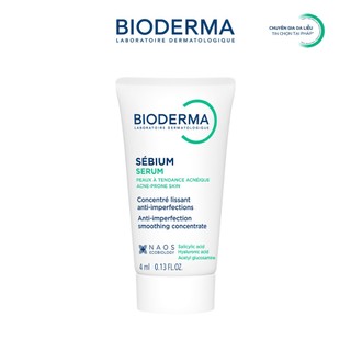 [QUÀ TẶNG KHÔNG BÁN] Tinh chất sáng mịn, mờ thâm Bioderma Sébium Serum cải thiện toàn diện da dầu mụn - 4ml