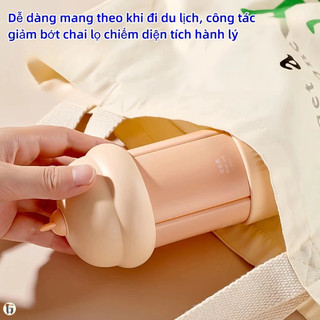 (TX)Du Lịch Split Chai 4 Trong 1 Chiết Xuất Chai Set, Du Lịch Dầu Gội đầu/Sữa Tắm/Dầu Gội Extract Chai