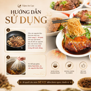 Gia Vị Mì Vịt Tiềm Hồng Kông Tặng Kèm Túi Lọc, La Hán, Set Gia Vị Tiềm Vịt Thơm Ngon Chuẩn Vị