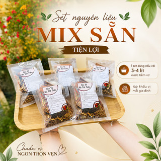 Gia Vị Mì Vịt Tiềm Hồng Kông Tặng Kèm Túi Lọc, La Hán, Set Gia Vị Tiềm Vịt Thơm Ngon Chuẩn Vị