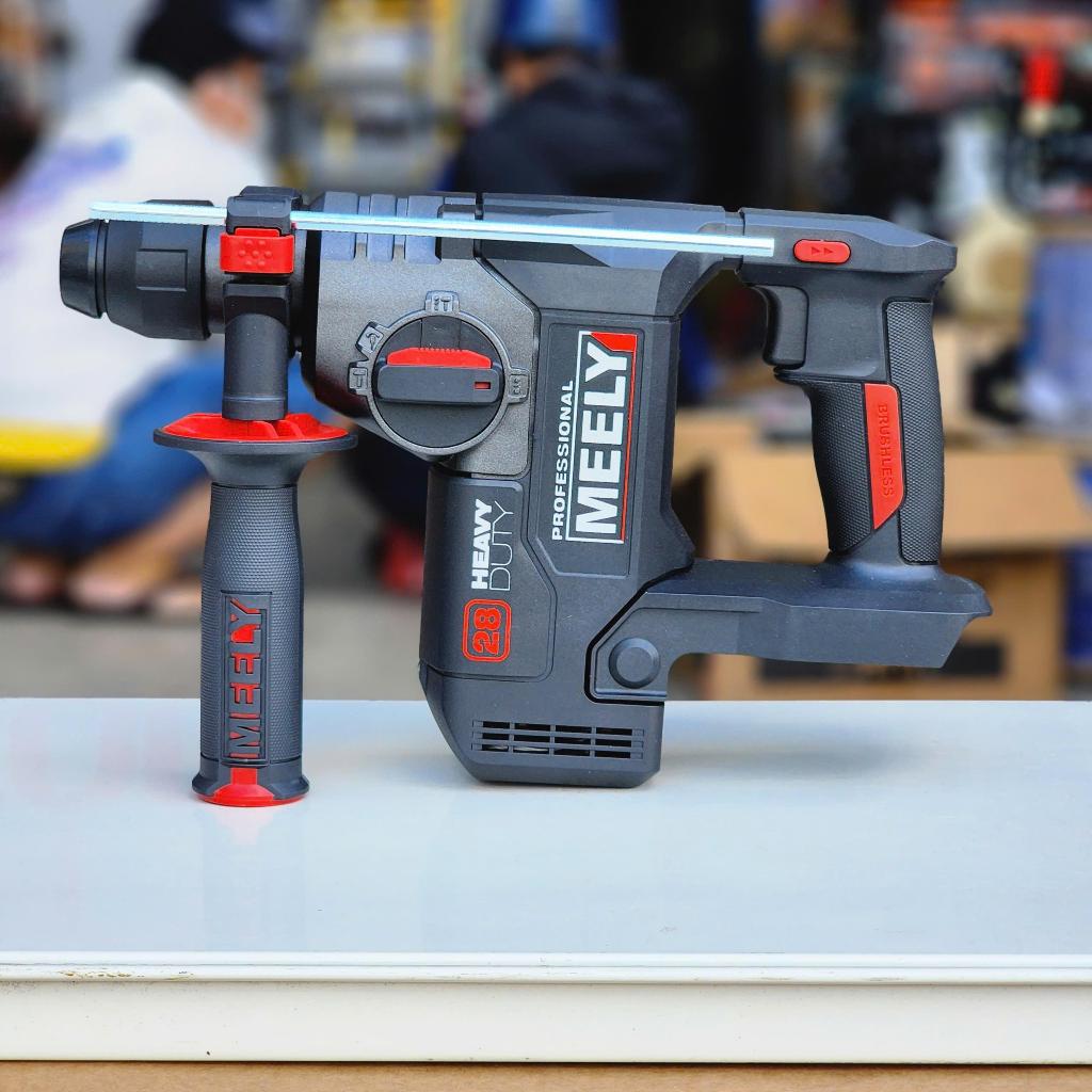Máy Khoan Bê Tông MEELY MT528 (Heavy Duty 21V), Lực đập 2.9J - có Antikickback