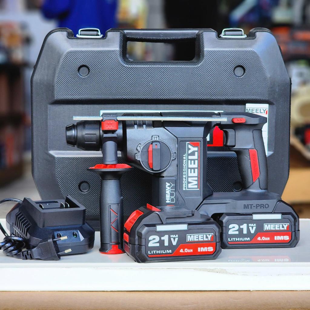 Máy Khoan Bê Tông MEELY MT528 (Heavy Duty 21V), Lực đập 2.9J - có Antikickback