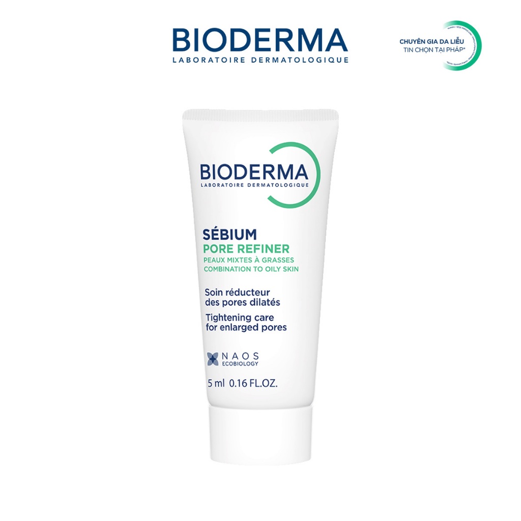 Kem dưỡng kiềm dầu và se nhỏ lỗ chân lông Bioderma Sebium Pore Refiner - 5ml