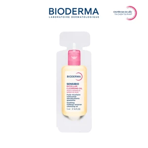 Dầu tẩy trang & làm sạch Bioderma Sensibio Micellar cleansing oil - 5ml