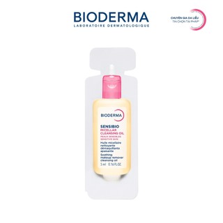 [QUÀ TẶNG KHÔNG BÁN] Dầu tẩy trang & làm sạch Bioderma Sensibio Micellar cleansing oil - 5ml