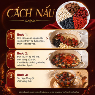 Canh dưỡng gan, công thức cho gan khoẻ, da sáng, cơ thể đẹp, vị thanh ngọt bổ dưỡng dễ sử dụng