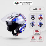 Mũ Bảo Hiểm 3/4 Đầu KLT A36 TEM - Hàng Chính Hãng Bảo Hành 12 Tháng - Sản Phẩm Thời Trang Và Cao Cấp — ảnh 1