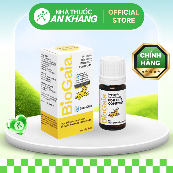 Men vi sinh Biogaia Protectis Baby Drops bổ sung lợi khuẩn lọ 5ml [Nhà thuốc An Khang - Chính Hãng 100%]