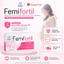 Viên Uống FEMIFORTIL Bổ Trứng chứa Axit Folic, Vitamin Chuẩn Bị & Tăng Khả Năng Mang Thai 60V