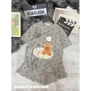 PHẠM THÙY SHOP: SET BỘ CT ZIP IN HÌNH CHÚ GẤU CẦM QUẢ BÓNG BAY