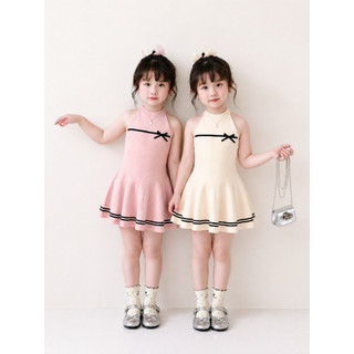 Váy cổ yếm cho bé gái (9-25kg) chất cotton 2 chiều mềm mại co giãn thắm hút mồ hôi
