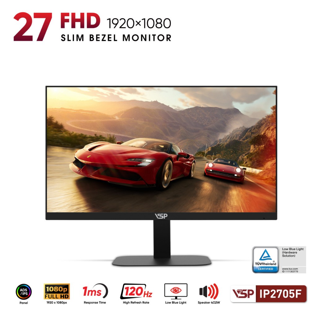 Màn Hình VSP IP2705F (27 inch / IPS / FHD / 120Hz / 1ms) Bảo hành chính hãng 36 Tháng giá tốt nhât Shopee | BigBuy360 - bigbuy360.vn