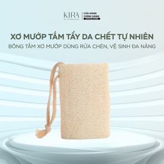 Xơ mướp tắm tẩy da chết tự nhiên | Bông tắm xơ mướp spa tại nhà | Dùng rửa chén, vệ sinh đa năng