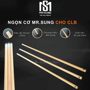 Ngọn Cơ Bi a Gỗ Maple Già Đanh Thẳng Tắp Hạn Chế Cong Vênh - Hàng Loại 1 - Ngọn 12.9 -13mm - MR SUNG VIỆT NAM