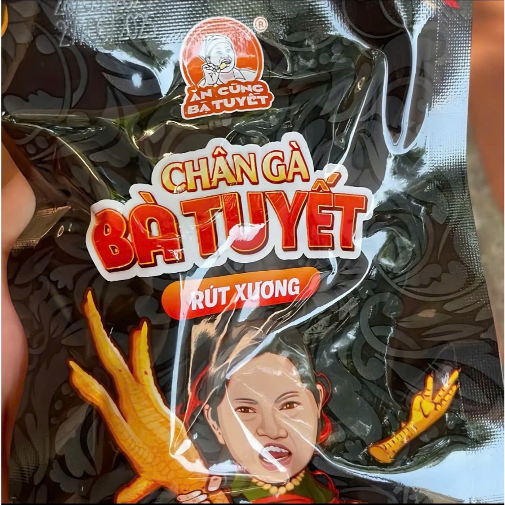 Combo 10 Chân Gà Rút Xương Bà Tuyết - Ăn vặt cùng ZOZO FOOD
