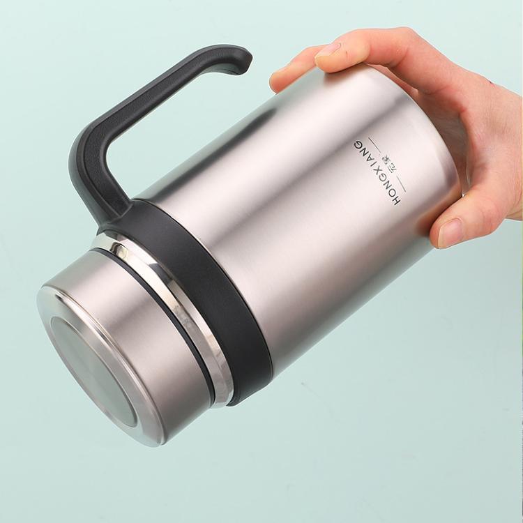 Cốc trà INOX 316 giữ nhiệt 24h HONGXIANG nội địa TRUNG cao cấp có lọc trà dung tích 700ml