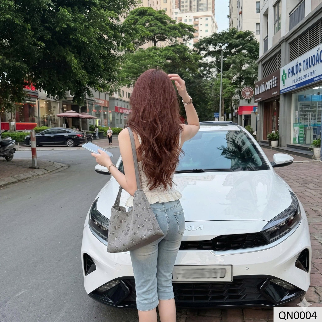 Quần ngố jean denim bò ôm kèm đai nâu 3 màu Mía QCCC QCL1 QN0004 #35052