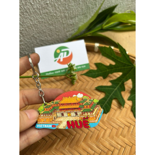 Móc khóa gỗ Lưu niệm - Miss Việt