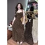 Đầm Dây Chấm Bi Dài Maxi MNL-CB08 - Váy Maxi Hai Dây Nữ Tính, Tôn Dáng, Che Khuyết Điểm Siêu Hot.Phù hợp đi Chơi,đi Tiệc