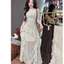 Đầm Dây Chấm Bi Dài Maxi MNL-CB08 - Váy Maxi Hai Dây Nữ Tính, Tôn Dáng, Che Khuyết Điểm Siêu Hot.Phù hợp đi Chơi,đi Tiệc