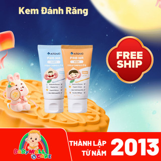 Kem Đánh Răng Atono2 Pro HA Cho Bé (Baby / Kids) An Toàn Men Răng Babymall & Care