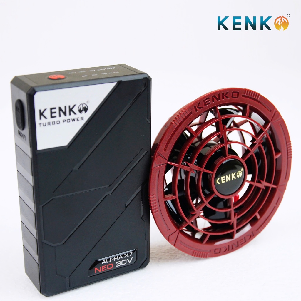 [KENKO STORE] BỘ PHỤ KIỆN KENKO 30V ALPHA X7 ĐẦY ĐỦ. Mẫu mới nhất 2026. Bảo hành 12 tháng! áo  quạt  gió  điều  hoà