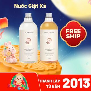 NƯỚC GIẶT & XẢ QUẦN ÁO ORGANIC LALA & MORE – AN TOÀN CHO BÉ, THÂN THIỆN MÔI TRƯỜNG