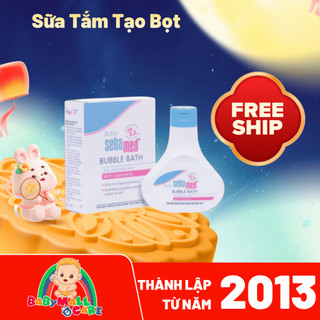 Sữa Tắm Tạo Bọt Baby Sebamed Bubble Bath pH 5.5 Dịu Nhẹ Cho Bé 200ml | Babymall & Care