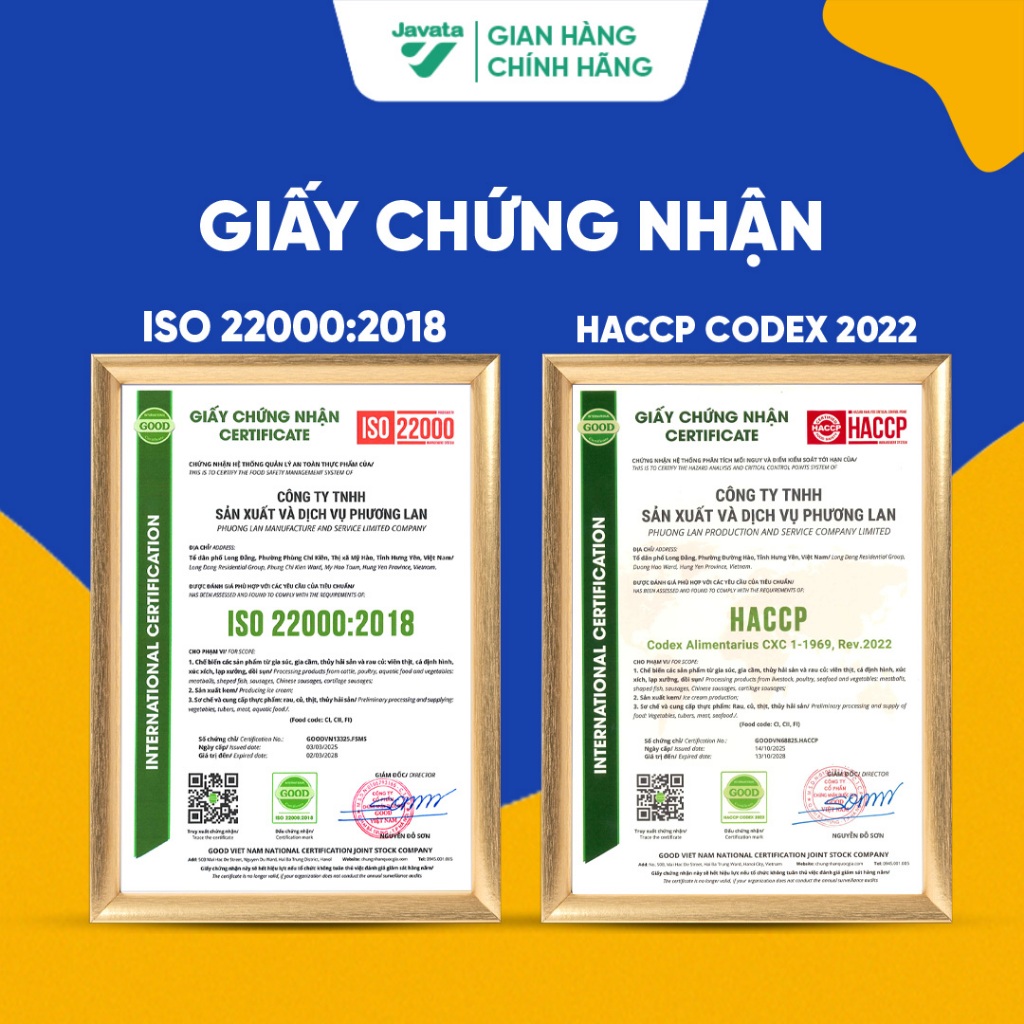 Lạp Xưởng Hà Khẩu Javata Nướng Đá 500g – Thơm Ngon Chuẩn Vị, Hương Vị Đặc Trưng