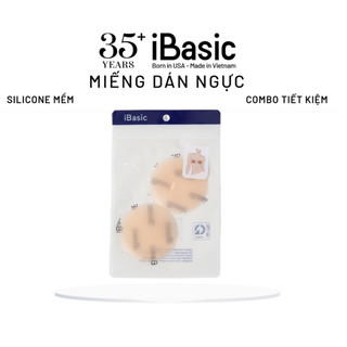 Hộp 3 Cặp dán đầu ngực silicone iBasic PK013