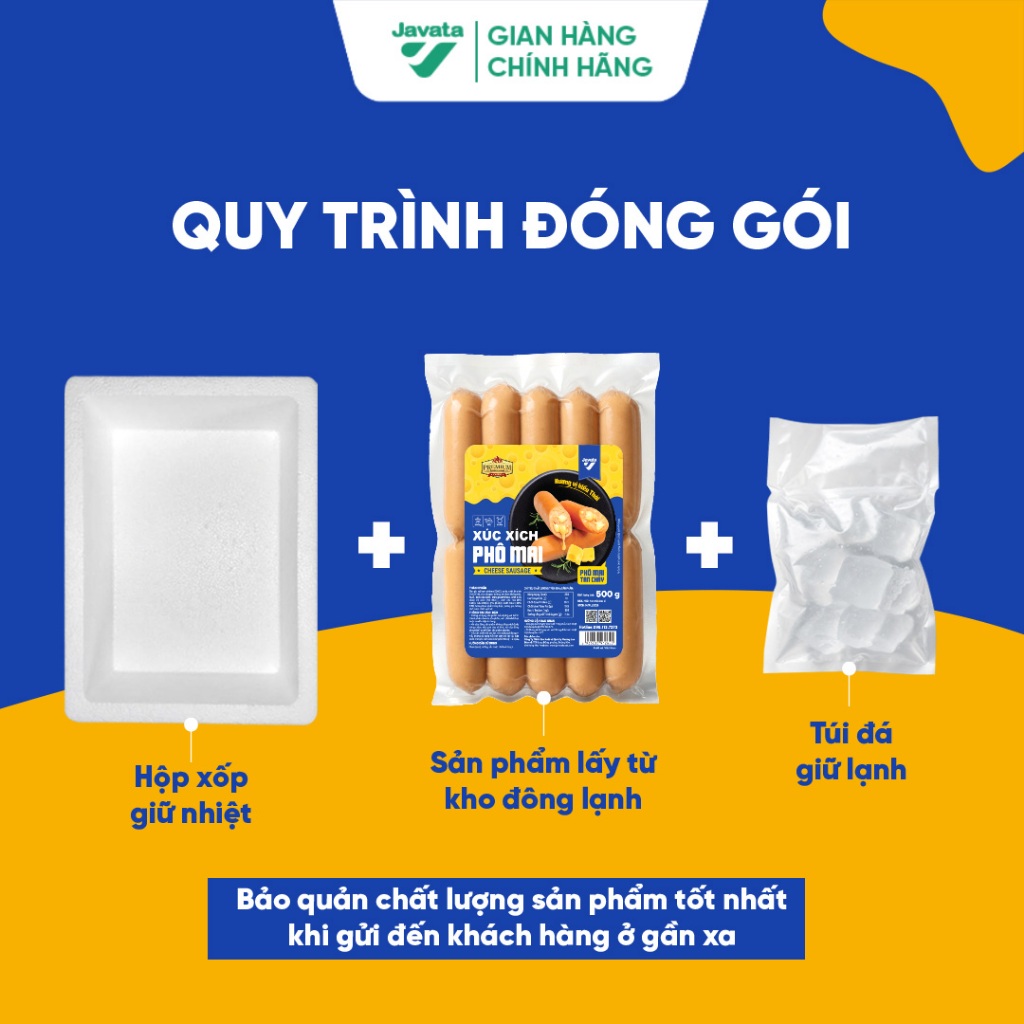 Lạp Xưởng Hà Khẩu Javata Nướng Đá 500g – Thơm Ngon Chuẩn Vị, Hương Vị Đặc Trưng