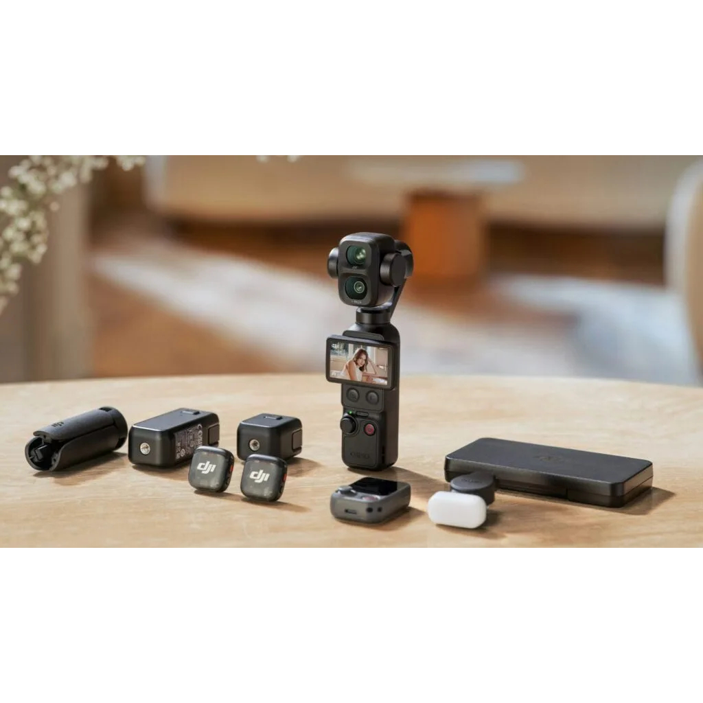 DJI Osmo Pocket 4P | Camera Quay Vlog 4K Chống Rung Gimbal 3 Trục, Theo Dõi AI | Chính Hãng | BigBuy360 - bigbuy360.vn