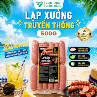 Lạp Xưởng Truyền Thống Tươi Hảo Hạng 500g – Thơm Ngon, Hương Vị Truyền Thống