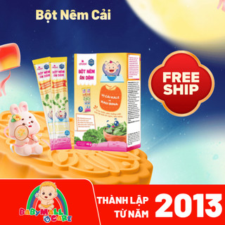 Bột Nêm Cải Kale & Rau Bina Lê Gia Cho Bé 6M+ 5 Không Không Muối | Babymall & Care