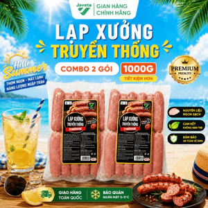 Lạp Xưởng Truyền Thống Tươi Hảo Hạng 500g – Thơm Ngon, Hương Vị Truyền Thống