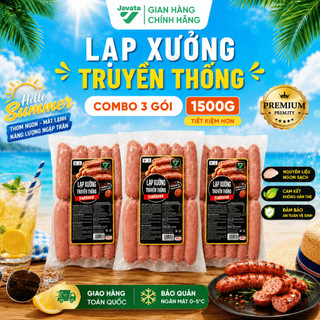 Lạp Xưởng Truyền Thống Tươi Hảo Hạng 500g – Thơm Ngon, Hương Vị Truyền Thống