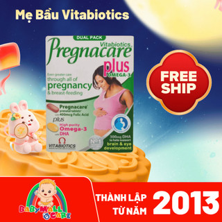 Viên Uống Cho Mẹ Bầu Vitabiotics Pregnacare Plus Omega-3 56 Viên | Babymall & Care