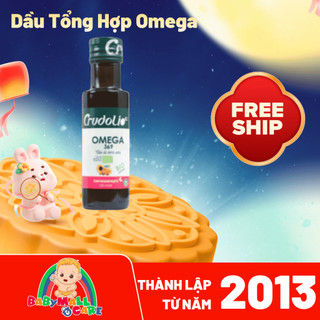 Dầu Tổng Hợp Omega 3-6-9 Ép Lạnh Crudolio 100ml – Dùng Cho Bé Ăn Dặm | Babymall & Care