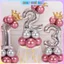 Bong Bóng Số Tuổi Size 40 cm | 16 Inchs Màu Vàng, Bạc Nhà Bo Trang Trí Sinh Nhật, Party, Chụp Ảnh