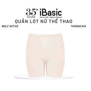 Quần lót nữ thể thao Wolf Active x iBasic không viền free cut phom boxer Airy thoáng khí gym yoga PANW190