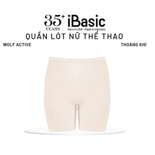 Quần lót nữ thể thao Wolf Active x iBasic không viền free cut phom boxer co giãn tập luyện gym yoga PANW196