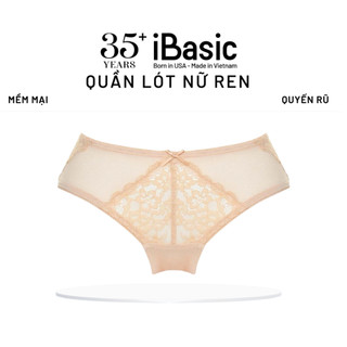 Quần lót nữ iBasic bikini ren phối lưới PANY060