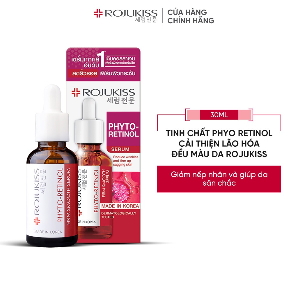 Rojukiss Serum Săn Chắc Và Mịn Da Phyto Retinol 30ml