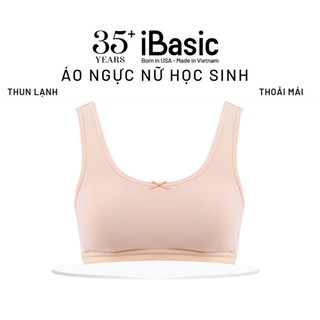 Áo ngực nữ học sinh iBasic không gọng mút mỏng thun lạnh thoáng khí BRAT031